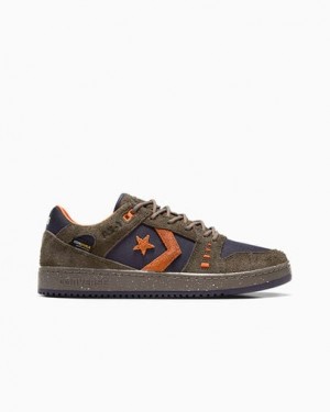 Converse CONS AS-1 Pro Suede & Cordura Women Skate Shoes Blue USA | C-78536199