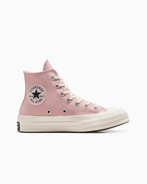 Converse Chuck 70 Pearls & Studs Women Sneakers Grey / Pink USA | C-89372459