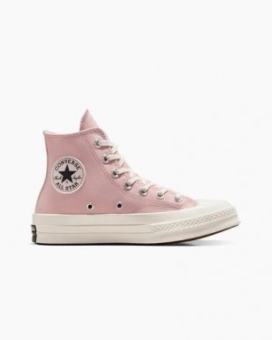 Converse Chuck 70 Pearls & Studs Women Sneakers Grey / Pink USA | C-46781359