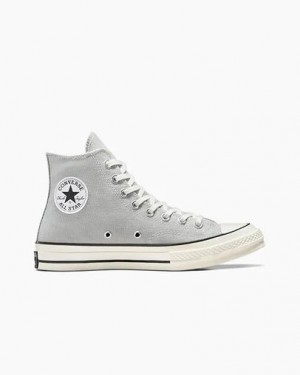 Converse Chuck 70 Women Canvas Shoes Grey / Black USA | C-07845169