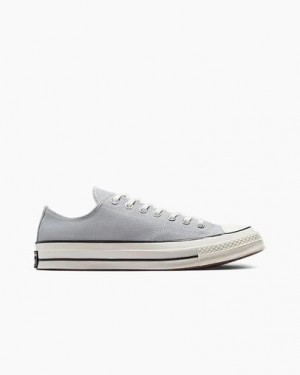 Converse Chuck 70 Women Canvas Shoes Grey / Black USA | C-86129459