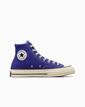 Converse Chuck 70 Women Canvas Shoes Purple / Black USA | C-82549379