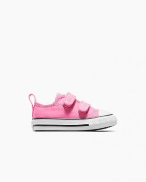 Converse Chuck Taylor All Star 2V Kids' Canvas Shoes Pink USA | C-82041699