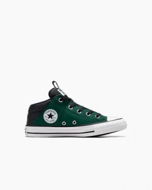 Converse Chuck Taylor All Star Axel Sporty Kids' Boots Green / Black / White USA | C-76951329