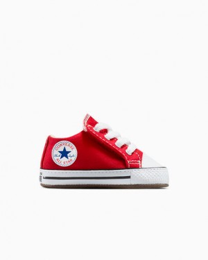 Converse Chuck Taylor All Star Cribster Kids' Canvas Shoes Red / Beige White USA | C-91207389