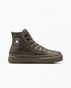 Converse Chuck Taylor All Star Equip Waterproof Men Boots Brown / Black USA | C-46915209