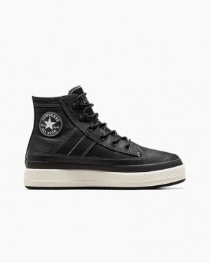 Converse Chuck Taylor All Star Equip Waterproof Women Sneakers Black / White USA | C-43951809