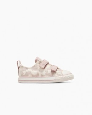 Converse Chuck Taylor All Star Leopard Kids' Sneakers White / Grey USA | C-86742109