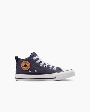 Converse Chuck Taylor All Star Malden Street Kids' Boots Grey Purple / White USA | C-17924039