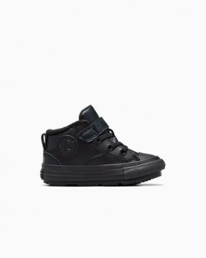 Converse Chuck Taylor All Star Malden Street Kids' Boots Black USA | C-86397159
