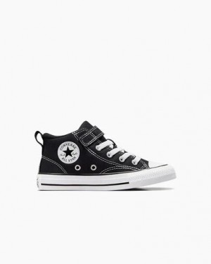 Converse Chuck Taylor All Star Malden Street Kids' Boots Black / White USA | C-02861979