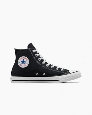 Converse Chuck Taylor All Star Men Canvas Shoes Black USA | C-43872699