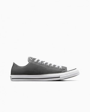 Converse Chuck Taylor All Star Men Canvas Shoes Grey USA | C-53782469