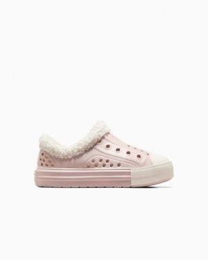 Converse Chuck Taylor All Star Play Lite CX Sherpa Kids' Sneakers Grey USA | C-70328169