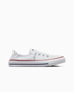 Converse Chuck Taylor All Star Shoreline Women Slip On Shoes White USA | C-43125769