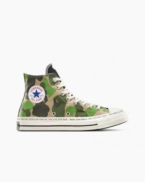 Converse Converse x Brain Dead Chuck 70 Men Sneakers White / Black / Multicolor USA | C-41395789