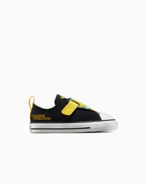 Converse Converse x Transformers Chuck Taylor All Star Kids' Sneakers Black / Yellow / Red USA | C-46719309