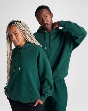 Converse Gold Standard Loose-Fit Women Hoodie Green USA | C-80231749
