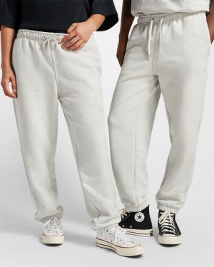 Converse Gold Standard Women Sweatpants Light Grey USA | C-24618709