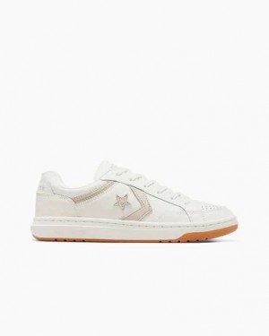 Converse Pro Blaze Classic Luxe Sport Women Basketball Shoes White USA | C-57296849