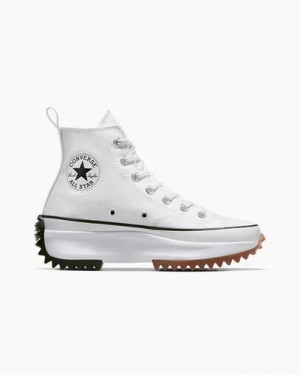 Converse Run Star Hike Women Platform Shoes White / Black USA | C-96250789