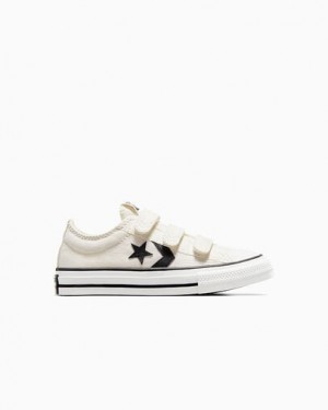 Converse Star Player 76 Kids' Sneakers White / Black USA | C-87965439