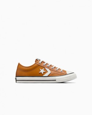 Converse Star Player 76 Leather Kids' Sneakers Multicolor USA | C-31276509