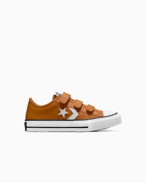 Converse Star Player 76 Leather Kids' Sneakers Multicolor USA | C-49502179