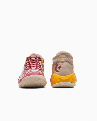Converse All Star BB Shift CX Men Basketball Shoes Light Beige / Yellow / Pink USA | C-06584799