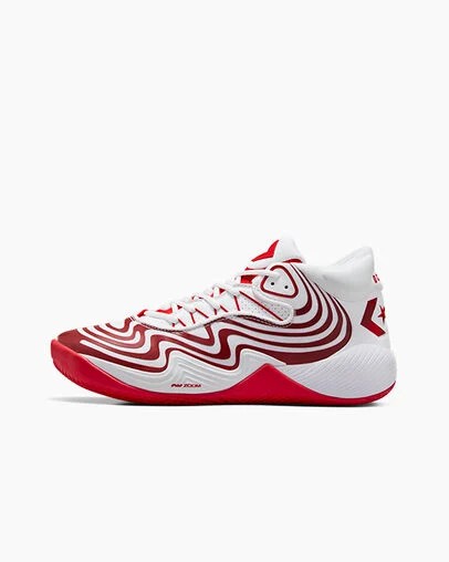 Converse All Star BB Shift CX Women Basketball Shoes White / Red / White USA | C-28056139