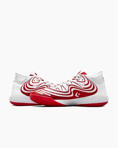 Converse All Star BB Shift CX Women Basketball Shoes White / Red / White USA | C-68012499