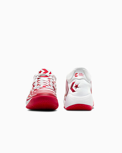 Converse All Star BB Shift CX Women Basketball Shoes White / Red / White USA | C-68012499