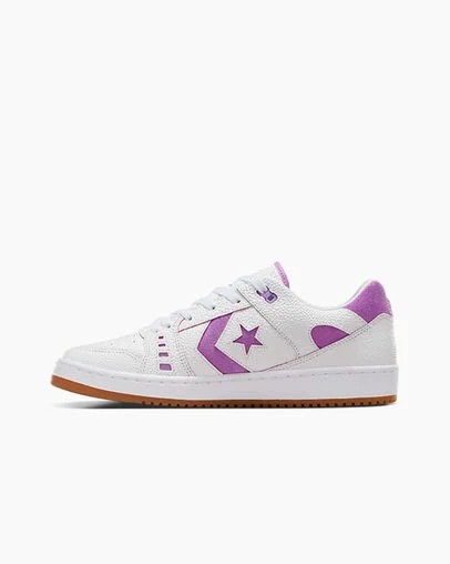 Converse CONS AS-1 Pro Chameleon Women Skate Shoes White / Fuchsia USA | C-82069579