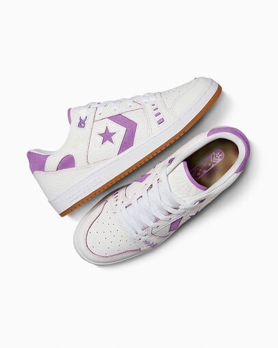 Converse CONS AS-1 Pro Chameleon Women Skate Shoes White / Fuchsia USA | C-82069579