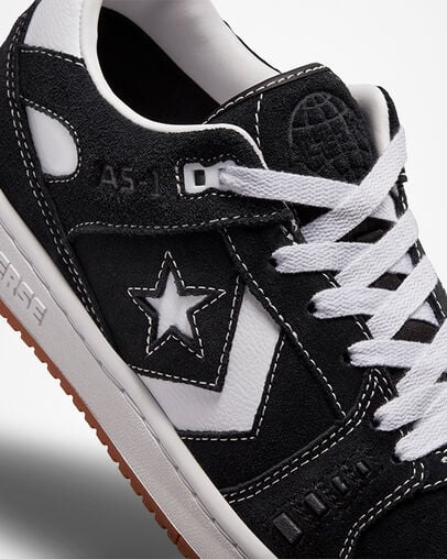 Converse CONS AS-1 Pro Men Skate Shoes Black / White USA | C-91350869