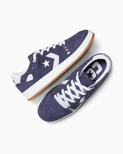 Converse CONS AS-1 Pro Men Skate Shoes Grey Purple / White USA | C-27041989