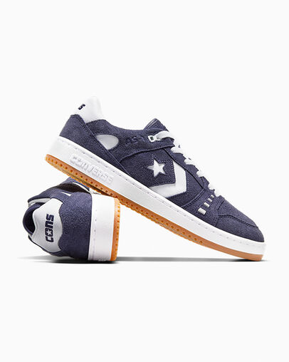 Converse CONS AS-1 Pro Men Skate Shoes Grey Purple / White USA | C-27041989