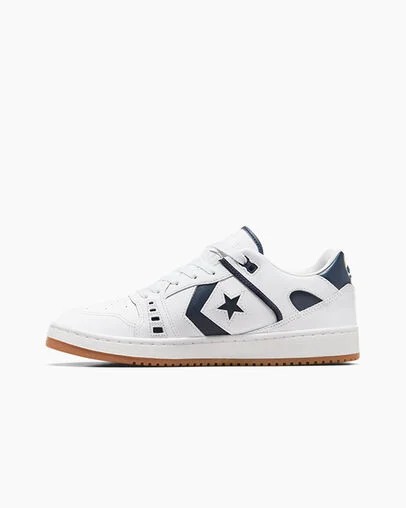 Converse CONS AS-1 Pro Women Skate Shoes White / Navy USA | C-21089649