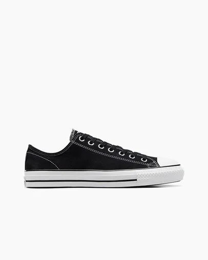 Converse CONS Chuck Taylor All Star Pro Suede Women Skate Shoes Black / White USA | C-94368709