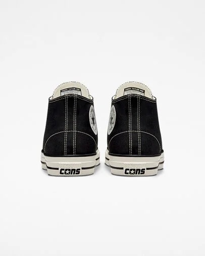 Converse CONS Chuck Taylor All Star Pro Cut Off Women Skate Shoes Black USA | C-57162499