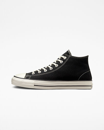 Converse CONS Chuck Taylor All Star Pro Cut Off Men Skate Shoes Black USA | C-17283649