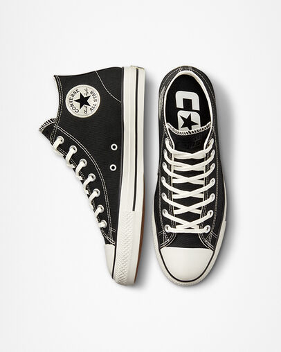 Converse CONS Chuck Taylor All Star Pro Cut Off Men Skate Shoes Black USA | C-17283649