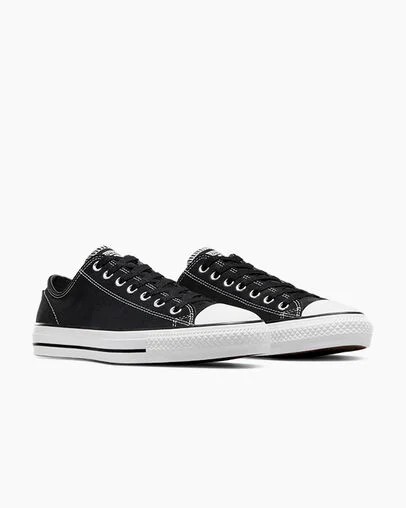 Converse CONS Chuck Taylor All Star Pro Suede Men Skate Shoes Black / White USA | C-83674299