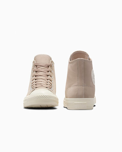Converse CONS Chuck Taylor All Star Pro Nubuck Men Skate Shoes Beige White USA | C-63217949