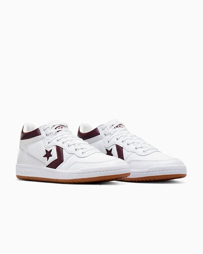 Converse CONS Fastbreak Pro Leather & Nylon Men Boots White USA | C-59271369