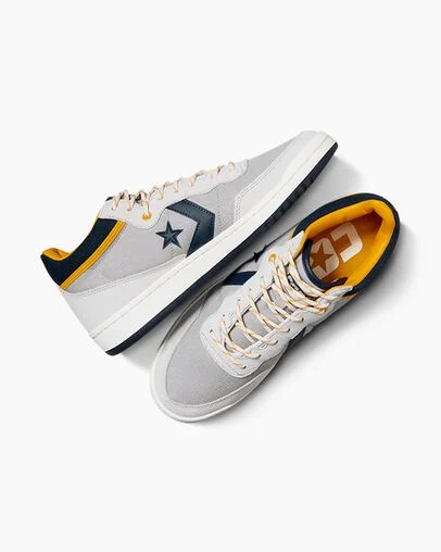 Converse CONS Fastbreak Pro Men Canvas Shoes Grey / Grey USA | C-79416539