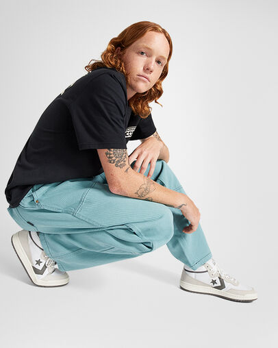 Converse CONS Fastbreak Pro Suede Nylon Women Skate Shoes White / Grey USA | C-91620439