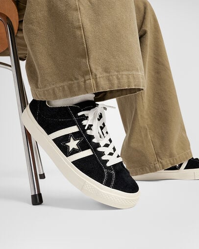 Converse CONS One Star Academy Pro Suede Men Skate Shoes Black USA | C-50631849