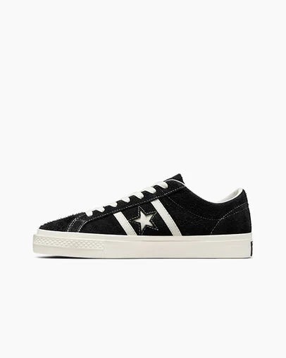 Converse CONS One Star Academy Pro Suede Men Skate Shoes Black USA | C-50631849