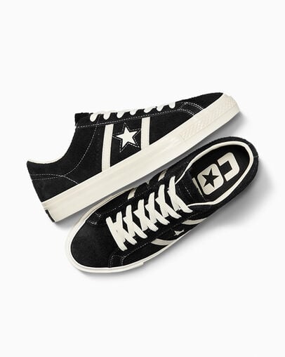 Converse CONS One Star Academy Pro Suede Men Skate Shoes Black USA | C-50631849